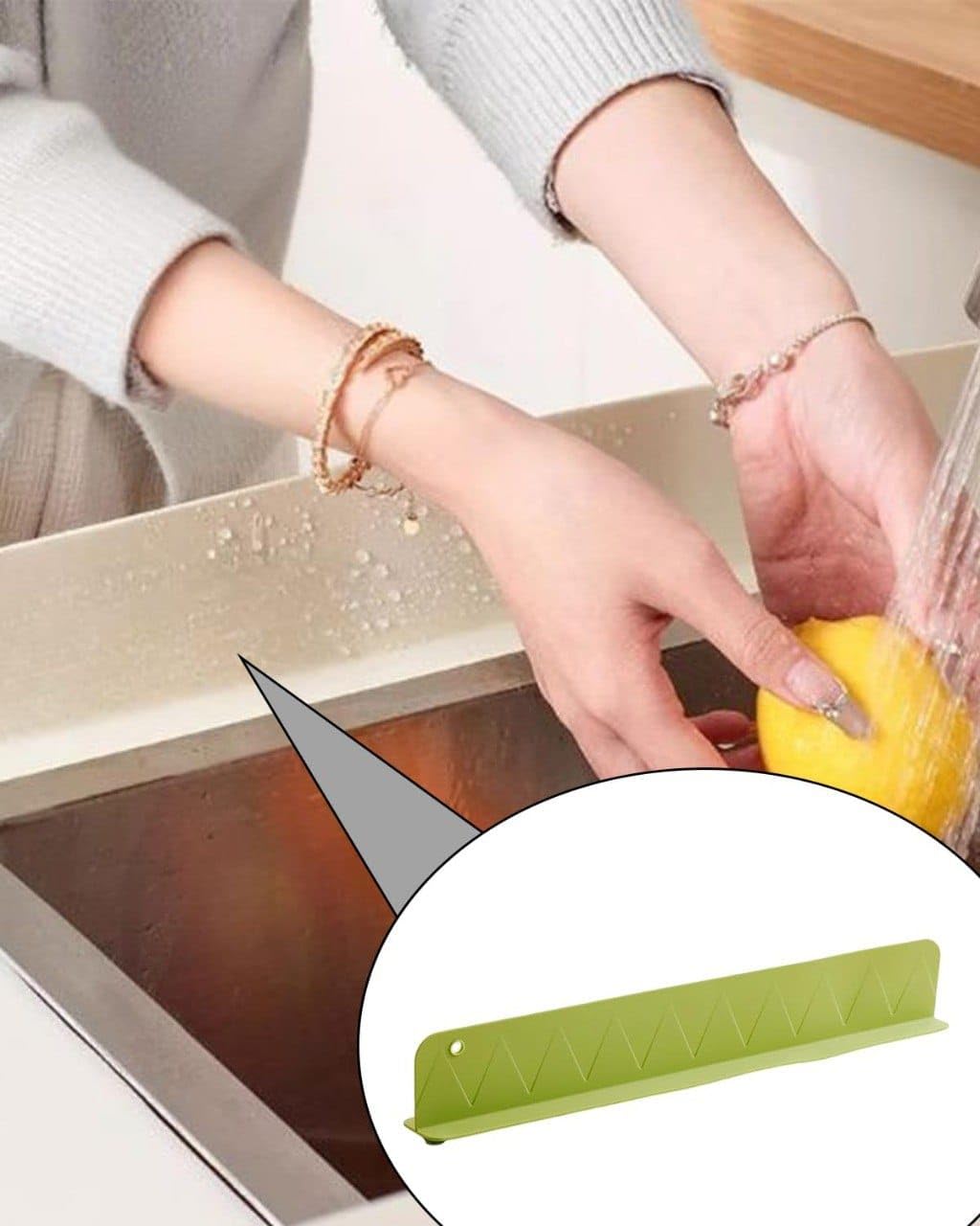 Basin Water Guard— just clean water control.