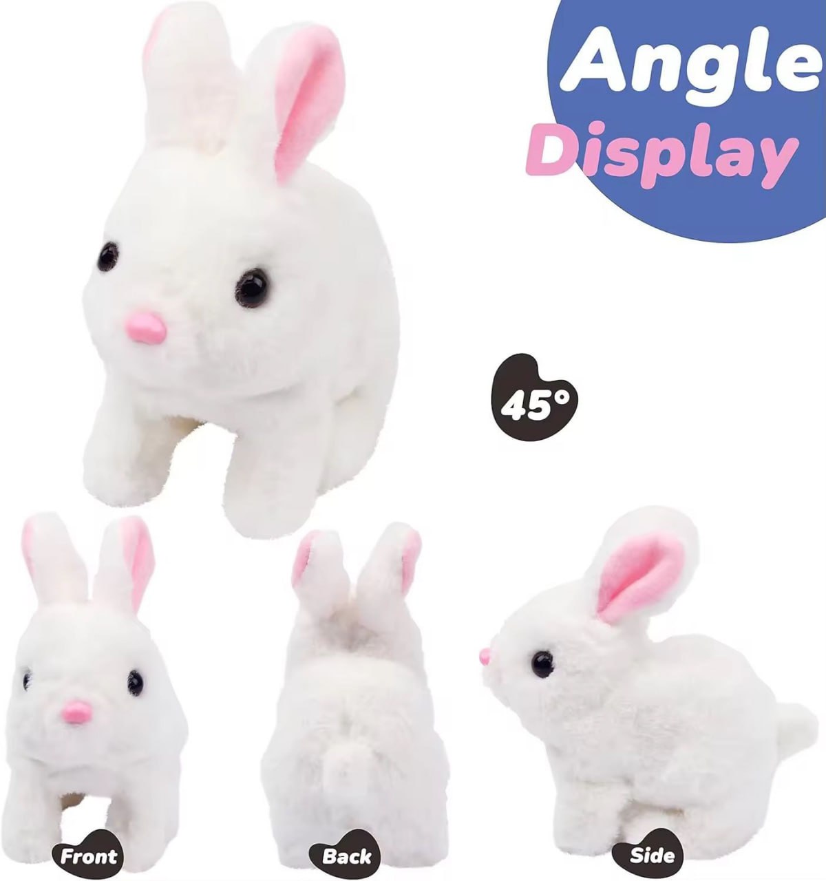Bunny Toy™ – Jumping &amp; Sound-Activated Fun for Babies!
