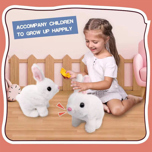 Bunny Toy™ – Jumping &amp; Sound-Activated Fun for Babies!